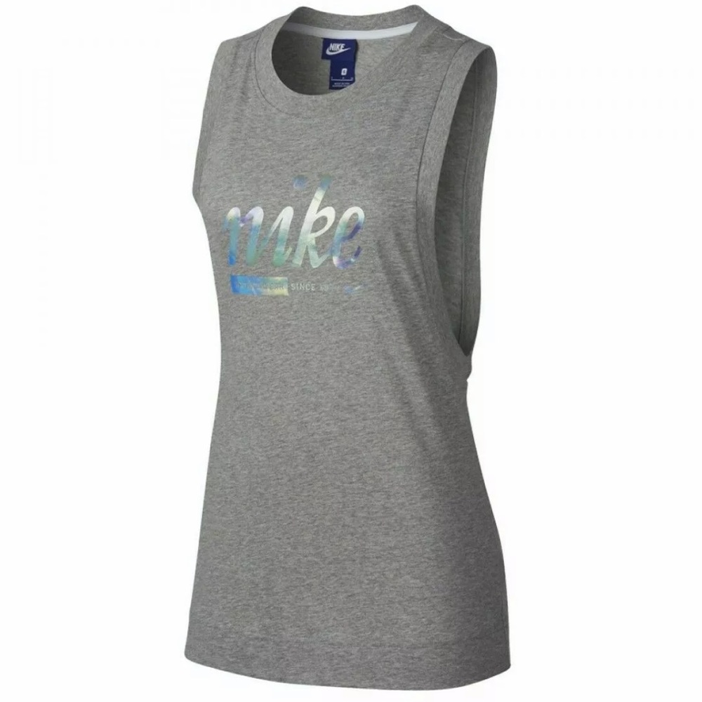 NIKE Gray Sleeveless Tank Oversized Dress Size XLT